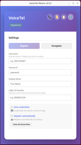 Desktop β Settings